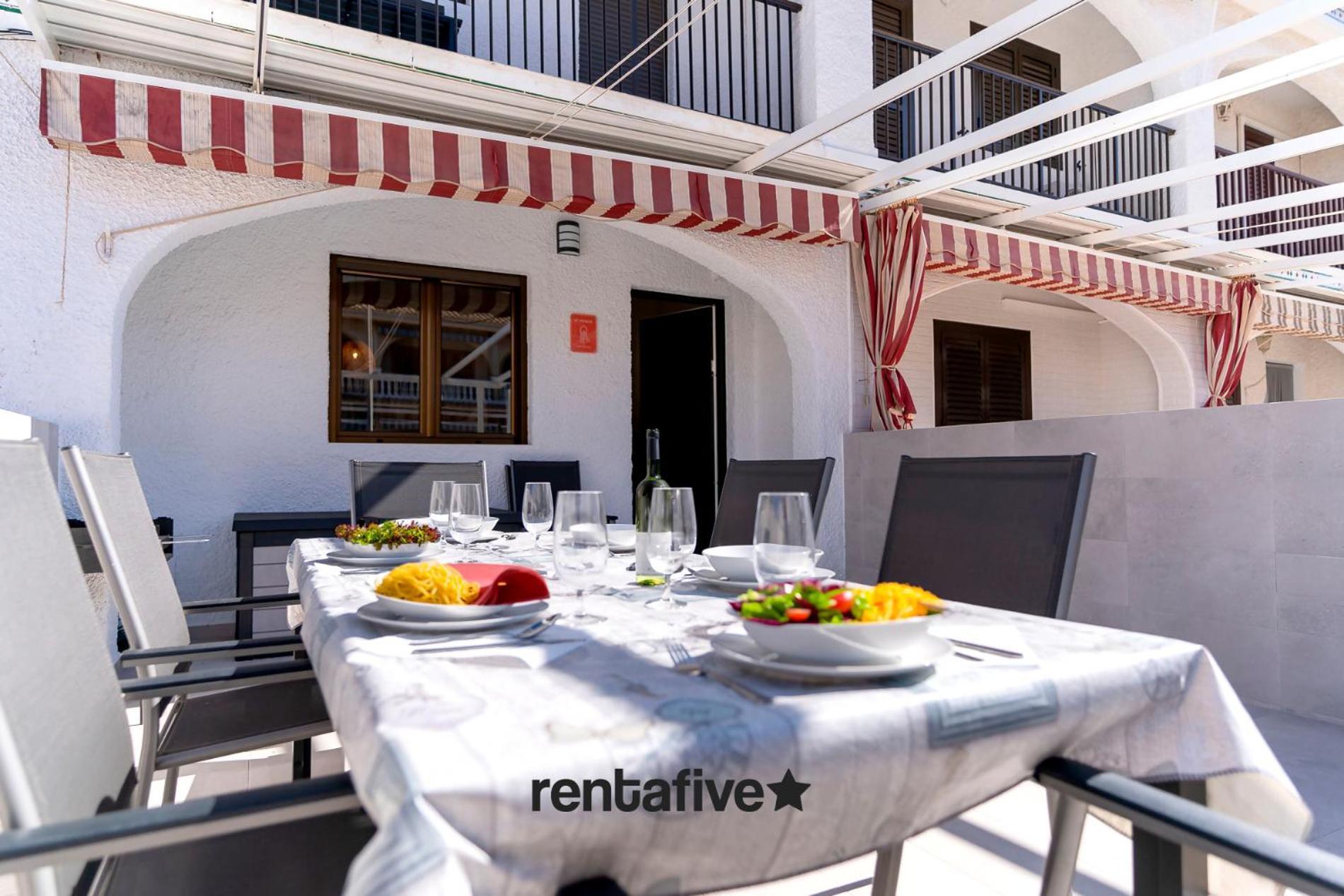Вилла Rentafive Gran Casa Reformada Terraza Санта Пола Экстерьер фото
