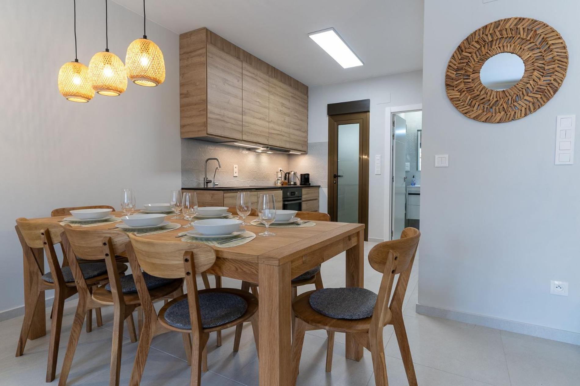 Вилла Rentafive Gran Casa Reformada Terraza Санта Пола Экстерьер фото
